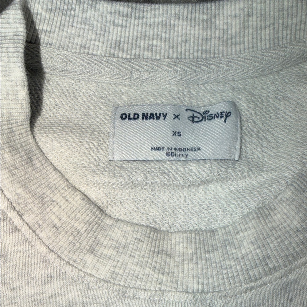 Old Navy Light Gray Cartoon Sweatshirt - Picture 5 of 5